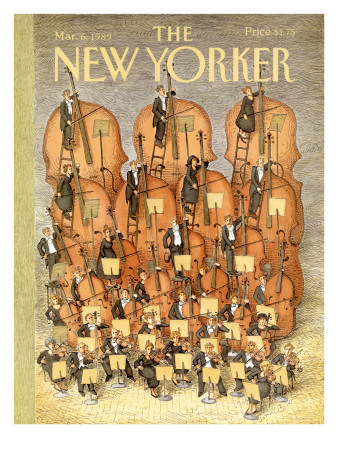 The New Yorker Cover - March 6, 1989 by John O'brien Pricing Limited Edition Print image