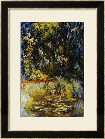 Corner Of A Pond With Waterlilies, 1918 by Claude Monet Pricing Limited Edition Print image