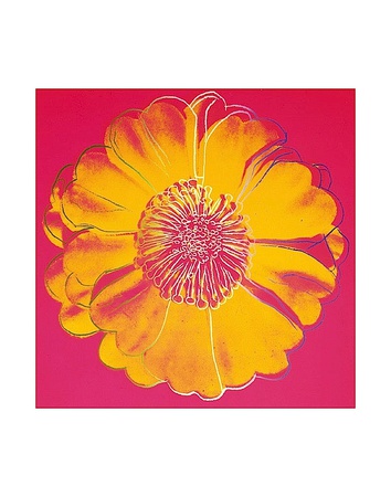 Flower For Tacoma Dome, C. 1982 (Pink & Yellow) by Andy Warhol Pricing Limited Edition Print image
