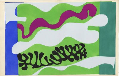 Lagon From The Jazz Portfolio, 1947 by Henri Matisse Pricing Limited Edition Print image
