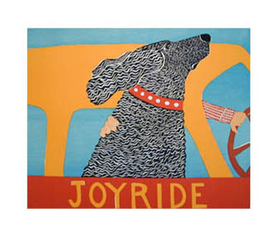 Joyride by Stephen Huneck Pricing Limited Edition Print image
