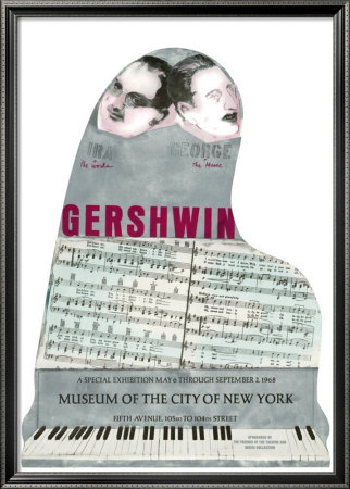 Gershwin by Larry Rivers Pricing Limited Edition Print image