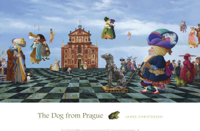 The Dog From Prague by James Christensen Pricing Limited Edition Print image