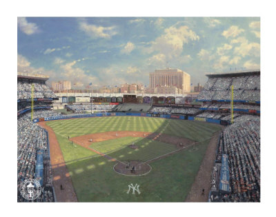 Yankee Stadium by Thomas Kinkade Pricing Limited Edition Print image