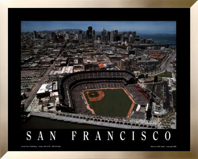 Pac Bell Park - San Franciso, California by Mike Smith Pricing Limited Edition Print image