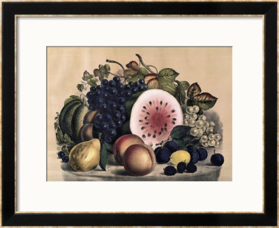 Autumn Fruit by Currier & Ives Pricing Limited Edition Print image