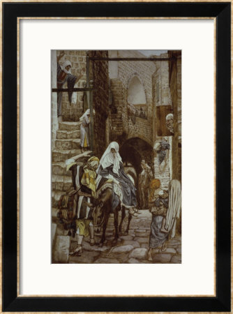 Joseph Seeks Lodging At Bethlehem by James Tissot Pricing Limited Edition Print image