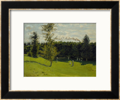 Train In The Countryside, 1870-71 by Claude Monet Pricing Limited Edition Print image