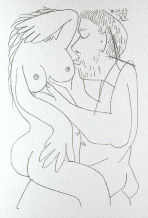 Le Gout Du Bonheur 64 by Pablo Picasso Pricing Limited Edition Print image