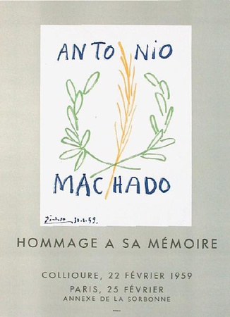Af 1959 - Antonio Machado by Pablo Picasso Pricing Limited Edition Print image