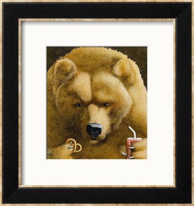 Pretzels & Soda & Bear by Will Bullas Pricing Limited Edition Print image