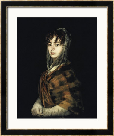 Senora Sabasa Garcia by Francisco De Goya Pricing Limited Edition Print image
