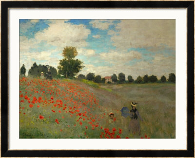 The Poppy Field, 1873 by Claude Monet Pricing Limited Edition Print image