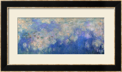 The Waterlilies, The Clouds (Central Section) 1915-26 by Claude Monet Pricing Limited Edition Print image