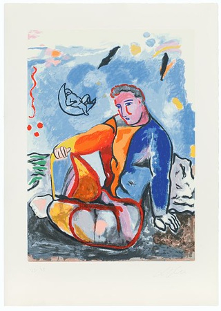 Der Traumende by Sandro Chia Pricing Limited Edition Print image
