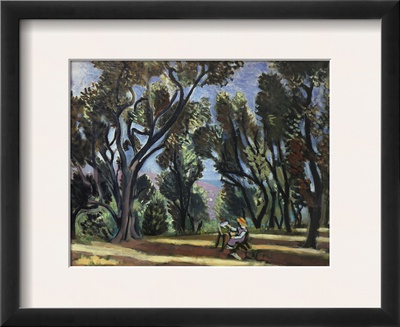 Artist In The Olive Grove by Henri Matisse Pricing Limited Edition Print image