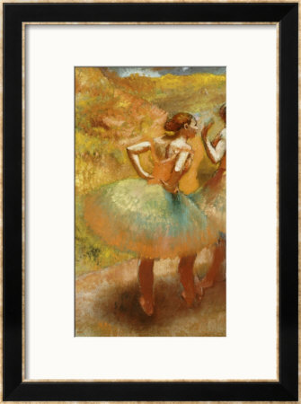 Two Dancers In Green Skirts, 1895 by Edgar Degas Pricing Limited Edition Print image