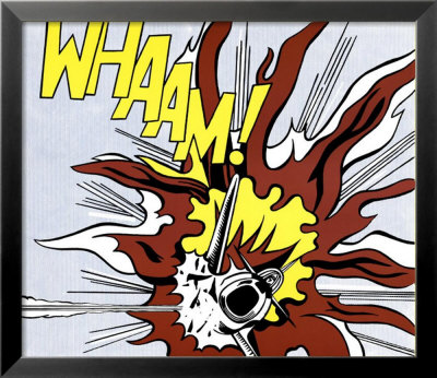 Whaam! (Panel 2 Of 2) by Roy Lichtenstein Pricing Limited Edition Print image