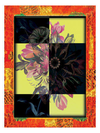 Flower Frame Iv by Miguel Paredes Pricing Limited Edition Print image