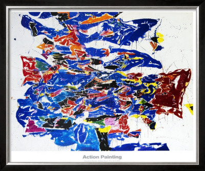 Round The World - Action Painting, 1958/1959 by Sam Francis Pricing Limited Edition Print image