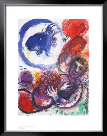The Blue Goat by Marc Chagall Pricing Limited Edition Print image