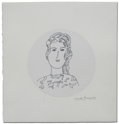 Portrait Of A Woman by Max Papart Pricing Limited Edition Print image
