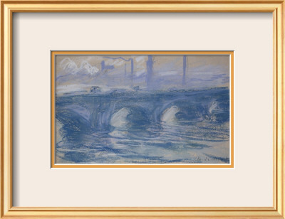 Le Pont De Waterloo À Londres by Claude Monet Pricing Limited Edition Print image