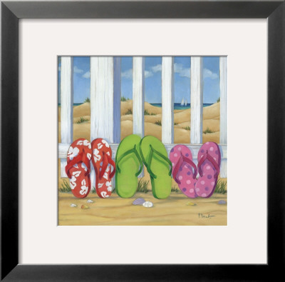 Flip Flop Beach I by Paul Brent Pricing Limited Edition Print image