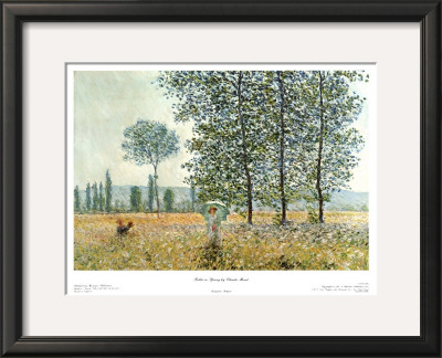 Fields In Spring, 1884 by Claude Monet Pricing Limited Edition Print image