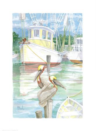 At Dock-Miss Lucy by Paul Brent Pricing Limited Edition Print image