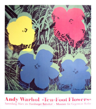 Flowers, Ten Foot, 1967 by Andy Warhol Pricing Limited Edition Print image