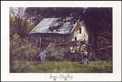 Morning Chat by June Dudley Pricing Limited Edition Print image
