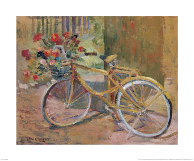 Bicyclette by Dawna Barton Pricing Limited Edition Print image