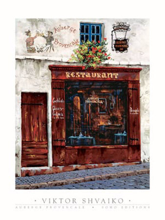 Auberge Provencale by Viktor Shvaiko Pricing Limited Edition Print image