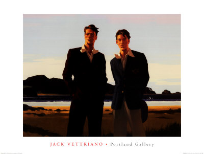 On The Border by Jack Vettriano Pricing Limited Edition Print image