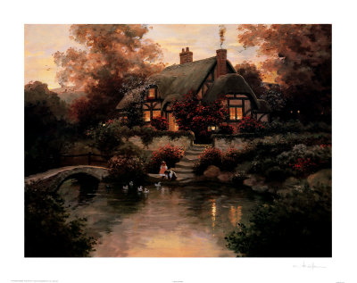 A Quiet Evening by Christa Kieffer Pricing Limited Edition Print image