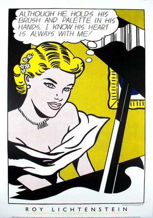 Girl At The Piano by Roy Lichtenstein Pricing Limited Edition Print image