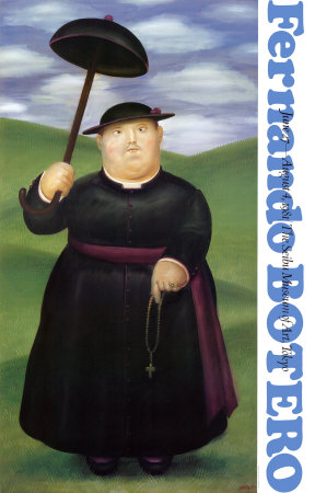 Walk Through The Hills, 1981 by Fernando Botero Pricing Limited Edition Print image