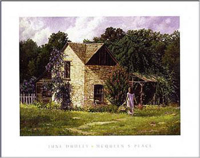 Mcqueens Place by June Dudley Pricing Limited Edition Print image