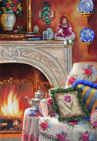 Time For Tea by Judy Gibson Pricing Limited Edition Print image