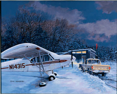 Super Cub's Day Off by Burt Mader Pricing Limited Edition Print image