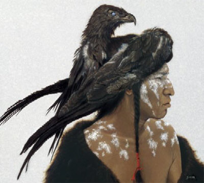 Owns The Eagle by Kirby Sattler Pricing Limited Edition Print image