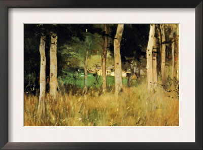 The Cottage Amongs The Birch Trees by Berthe Morisot Pricing Limited Edition Print image