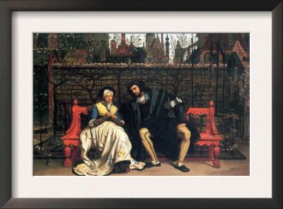 Faust And Marguerite In The Garden by James Tissot Pricing Limited Edition Print image