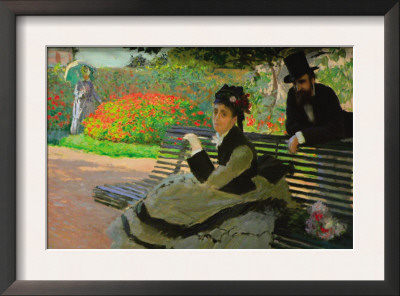 Camille Monet On A Garden Bench by Claude Monet Pricing Limited Edition Print image