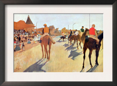 Grand Stand by Edgar Degas Pricing Limited Edition Print image