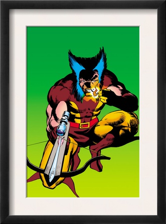 Wolverine #4 Cover: Wolverine Crouching by Frank Miller Pricing Limited Edition Print image