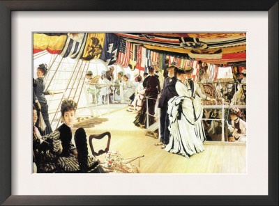 Ball On Board by James Tissot Pricing Limited Edition Print image