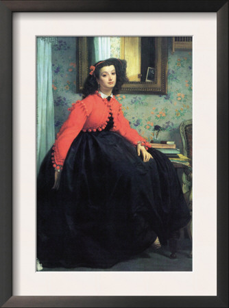 Portrait Of Mme. L.L. by James Tissot Pricing Limited Edition Print image