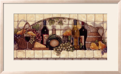 Wine, Fruit, 'N Cheese Pantry by Janet Kruskamp Pricing Limited Edition Print image